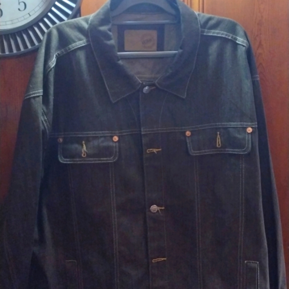 Big and tall blue jacket